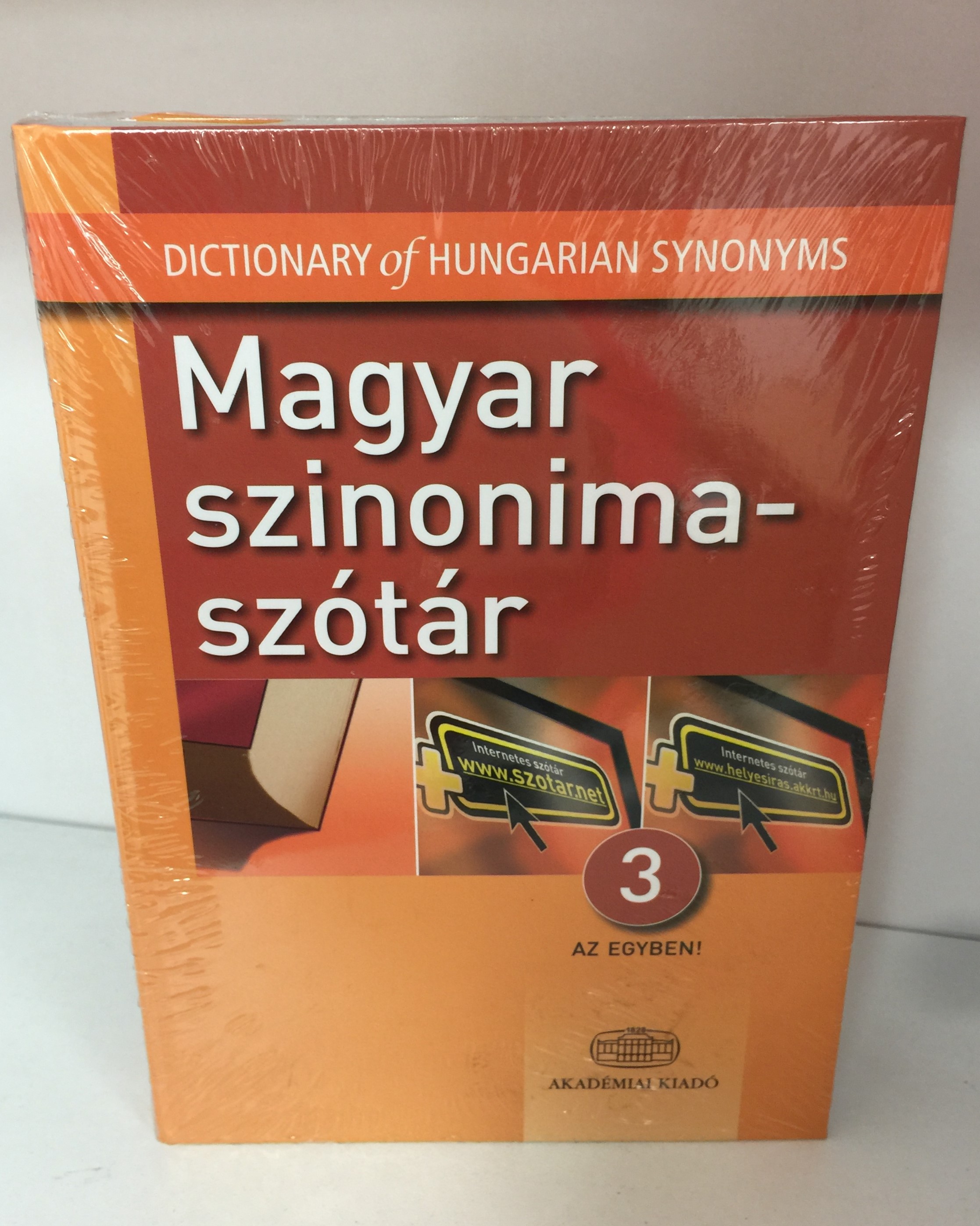 Magyar szinonima-szótár - Dictionary of Hungarian Synonyms  1